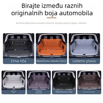 Leapmotor C10 mat za prtljažnik – potpuno pokriće, materijal TPE+XPE, protuklizno, klasa 1
