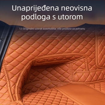 Leapmotor C10 mat za prtljažnik – potpuno pokriće, materijal TPE+XPE, protuklizno, klasa 1