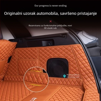 Leapmotor C10 mat za prtljažnik – potpuno pokriće, materijal TPE+XPE, protuklizno, klasa 1