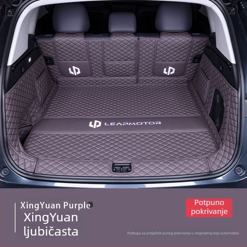 Leapmotor C10 mat za prtljažnik – potpuno pokriće, materijal TPE+XPE, protuklizno, klasa 1