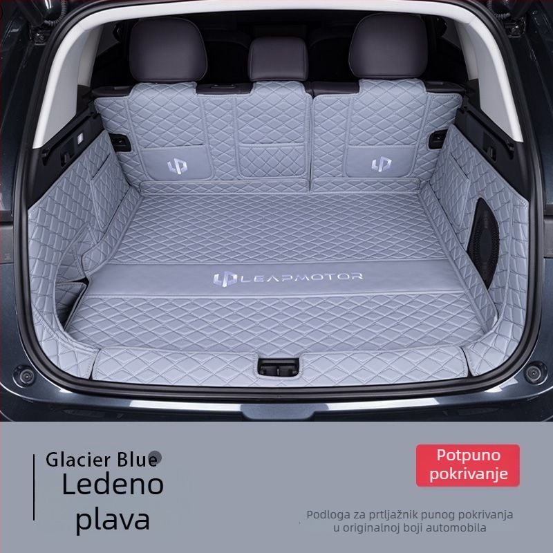 Leapmotor C10 mat za prtljažnik – potpuno pokriće, materijal TPE+XPE, protuklizno, klasa 1