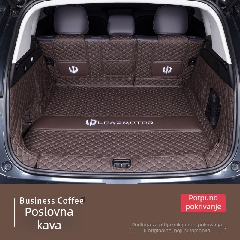 Leapmotor C10 mat za prtljažnik – potpuno pokriće, materijal TPE+XPE, protuklizno, klasa 1