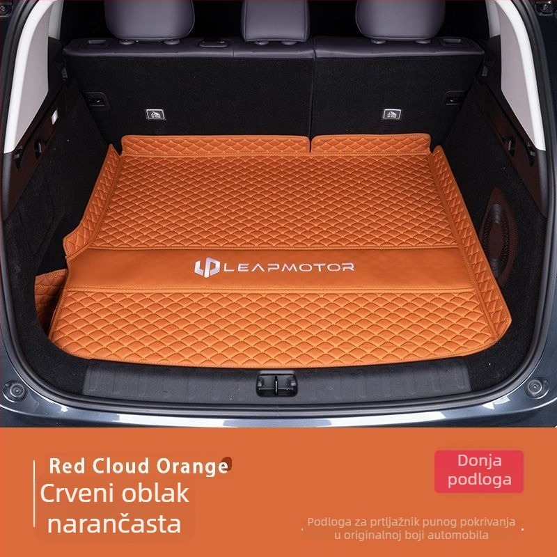 Leapmotor C10 mat za prtljažnik – potpuno pokriće, materijal TPE+XPE, protuklizno, klasa 1