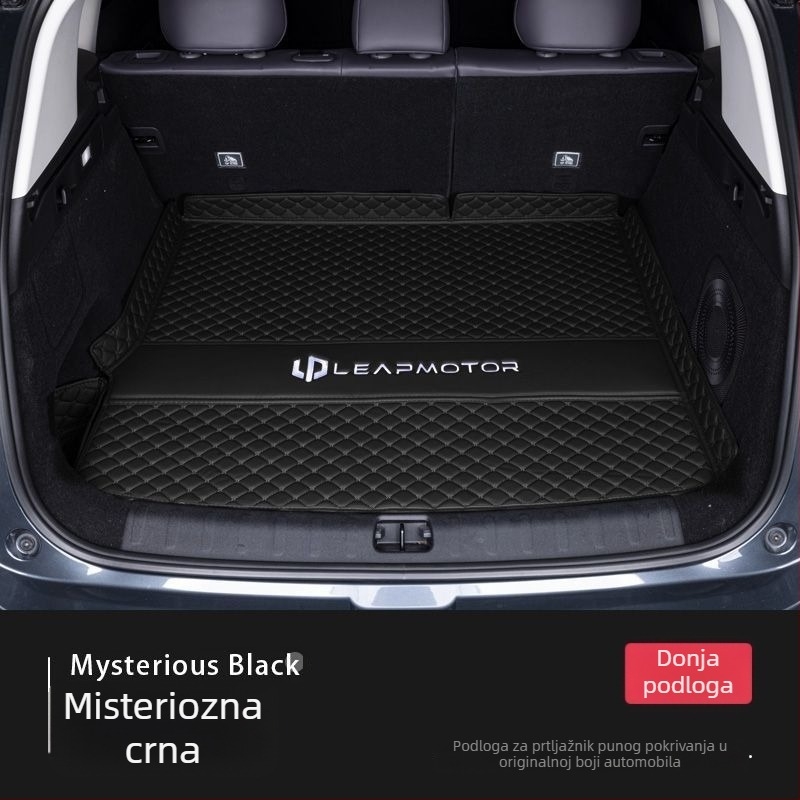 Leapmotor C10 mat za prtljažnik – potpuno pokriće, materijal TPE+XPE, protuklizno, klasa 1