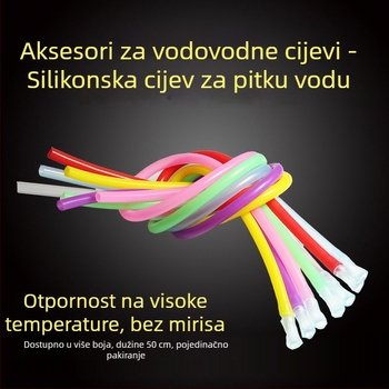Grace silikonska cijev, plastika, višekratno upotrebljiva, bez prilagodbe
