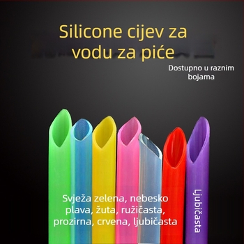 Grace silikonska cijev, plastika, višekratno upotrebljiva, bez prilagodbe