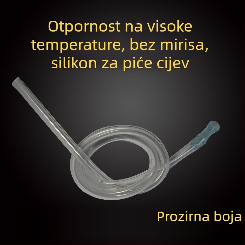 Grace silikonska cijev, plastika, višekratno upotrebljiva, bez prilagodbe