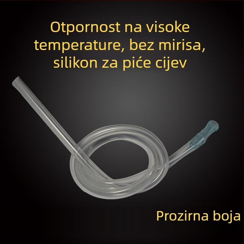 Grace silikonska cijev, plastika, višekratno upotrebljiva, bez prilagodbe