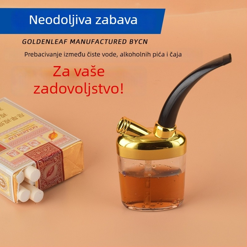 Jednokratna vrećica za filtriranje za vodenu nargilu (shisha) s mogućnošću prilagodbe logotipa — plastična, pakiranje 500 kom, branda Five Strokes
