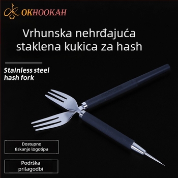 Okhookah Hookah vilica – nehrđajući čelik, tiskanje logotipa dostupno, prilagodljivo, kutija od 200 komada