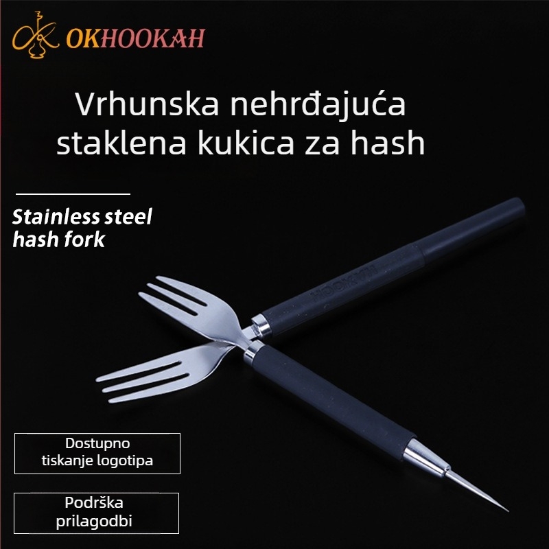 Okhookah Hookah vilica – nehrđajući čelik, tiskanje logotipa dostupno, prilagodljivo, kutija od 200 komada