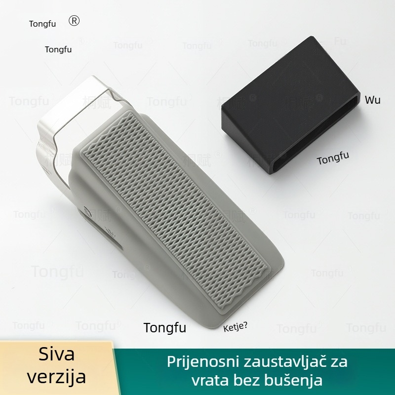 Stoper za vrata od nehrđajućeg čelika, pomični, podna montaža, ručno upravljanje, model Ml-stainless steel door stopper