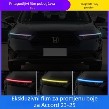 Film za promjenu boje farova za Honda Accord 2023-2025, ukrasna naljepnica dnevnih svjetala.