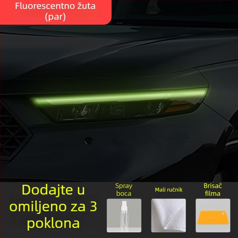 Film za promjenu boje farova za Honda Accord 2023-2025, ukrasna naljepnica dnevnih svjetala.