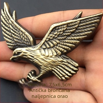 Naljepnica za karoseriju automobila s 3D dizajnom orla | Marka: Friend | Materijal: 3D naljepnice | Ugradnja: ljepilo tip