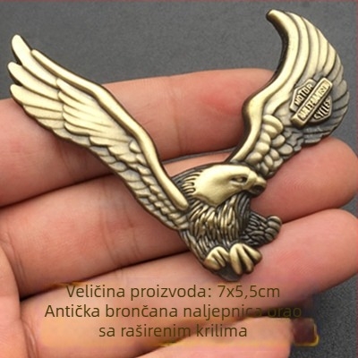 Naljepnica za karoseriju automobila s 3D dizajnom orla | Marka: Friend | Materijal: 3D naljepnice | Ugradnja: ljepilo tip