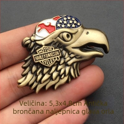 Naljepnica za karoseriju automobila s 3D dizajnom orla | Marka: Friend | Materijal: 3D naljepnice | Ugradnja: ljepilo tip