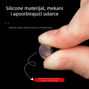 Silikonske čestice protiv sudara za ormare – tiha vrata namještaja, stil Light Luxury, Top Valley