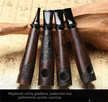 Hewang ručno izrađena lula za duhan od sandalovog drveta - spremna za poklon