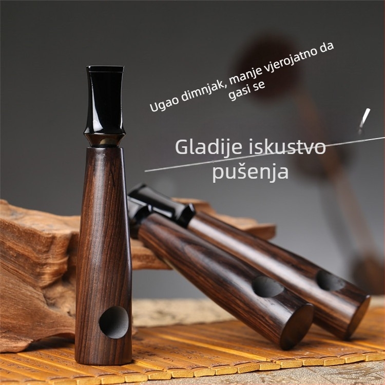 Hewang ručno izrađena lula za duhan od sandalovog drveta - spremna za poklon