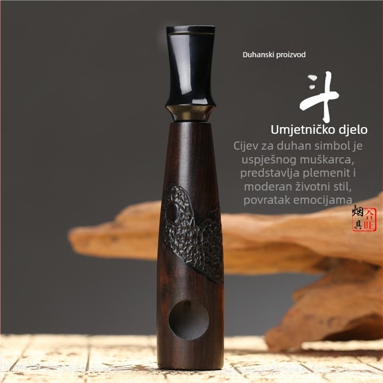 Hewang ručno izrađena lula za duhan od sandalovog drveta - spremna za poklon