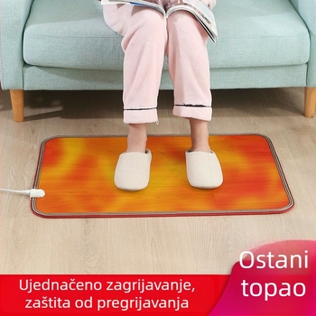 Električna podloga za grijanje stopala za ured – grijanje ispod stola, USB napajanje, unisex, višepunktno grijanje