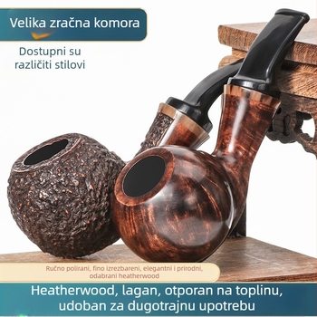 Heatherwood lula s zakrivljenim prijenosnim zdjelom u obliku jabuke – moderni minimalistički stil, ponovno upotrebljivo, kutija 500