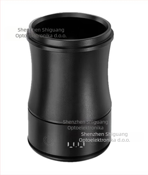 CN669 Vaga za kavu s posudom praška, raspon mjere 500 g/0,1 g, elektronička, punjiva, višefunkcionalna