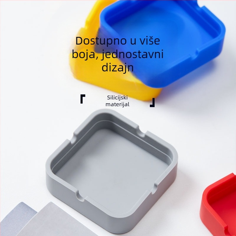 Silikonski pepalnik, otporan na visoke temperature, otporn na padove, prenosiv, jednostavan za čišćenje