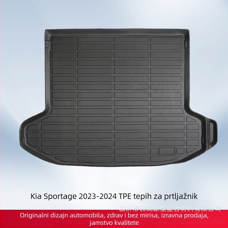 PHYLORIS Kia Sportage 2023–2024 3D sve vremenske uvjete TPE automobilska prostirka za pod i prostirka za prtljažnik – Prilagodba dostupna