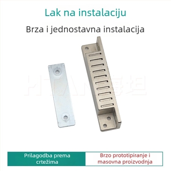 Magnetski držač vrata - industrijske čvrstoće, model MGCST30-40-50-70, cinkova legura, podna ugradnja, premaz prskanjem