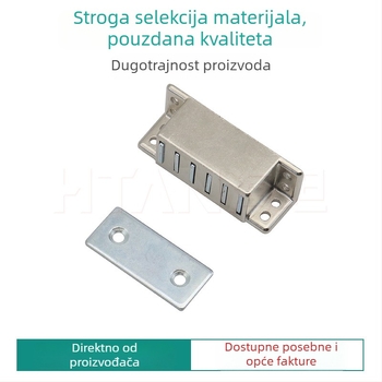 Magnetski držač vrata - industrijske čvrstoće, model MGCST30-40-50-70, cinkova legura, podna ugradnja, premaz prskanjem