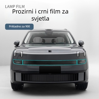 Film za svjetla Lynk & Co 900, TPU materijal, DRL film, proziran