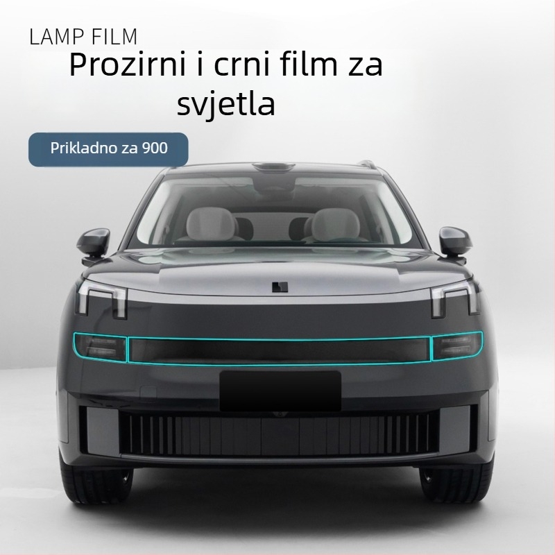Film za svjetla Lynk & Co 900, TPU materijal, DRL film, proziran