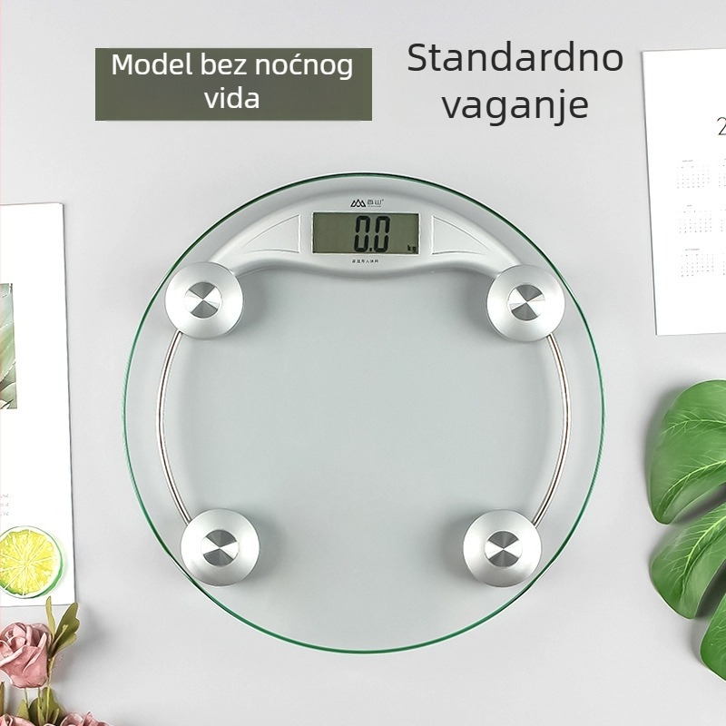 Fragrant Hill elektronička vaga za kućnu upotrebu, kapacititet 150 kg, napajanje baterijama