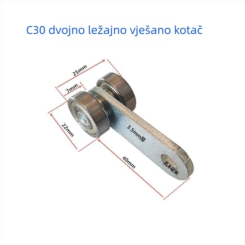 Teški tračni sustav kliznih vrata s kolom (Marka: Jianshu; Opseg primjene: 5435; Nosivost)