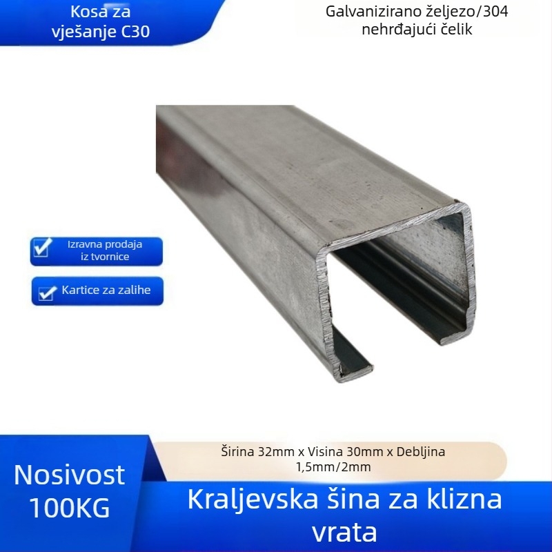 Teški tračni sustav kliznih vrata s kolom (Marka: Jianshu; Opseg primjene: 5435; Nosivost)