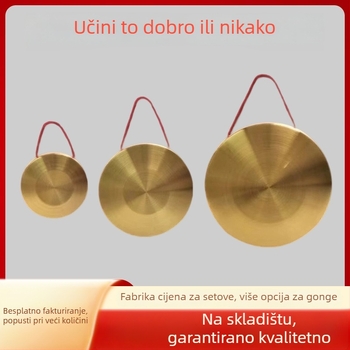 Gong Hengyun, model Steel gong, pogodan za glazbene instrumente, kartonska ambalaža.