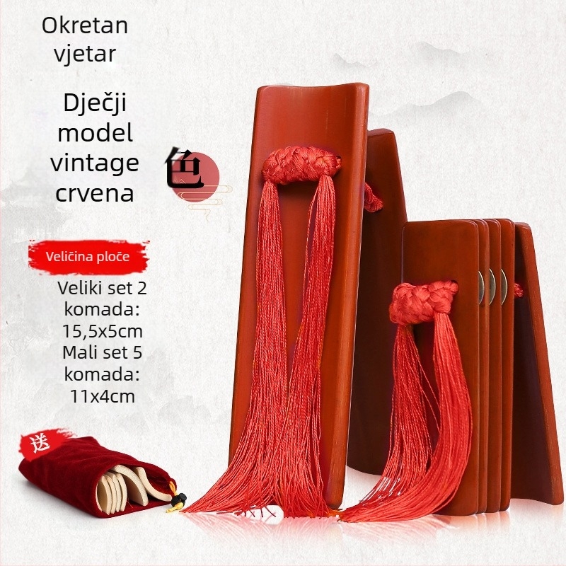 Dva bambus klapna za djecu – glazbeni dodatak, marka XIAOZ