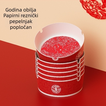 Pepeljara od smole Benlong, jednokratna, s automatskim gašenjem i funkcijom skladištenja