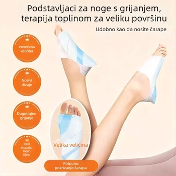 Unisex papuče za kućnu upotrebu s USB napajanjem, grijač stopala