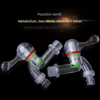 Priključak za perilicu rublja s keramičkim jezgrom, prozirno PC kućište, otporno na eksplozije, upravljanje jednim ručnim pokretom, nazivni tlak 1,6 MPa