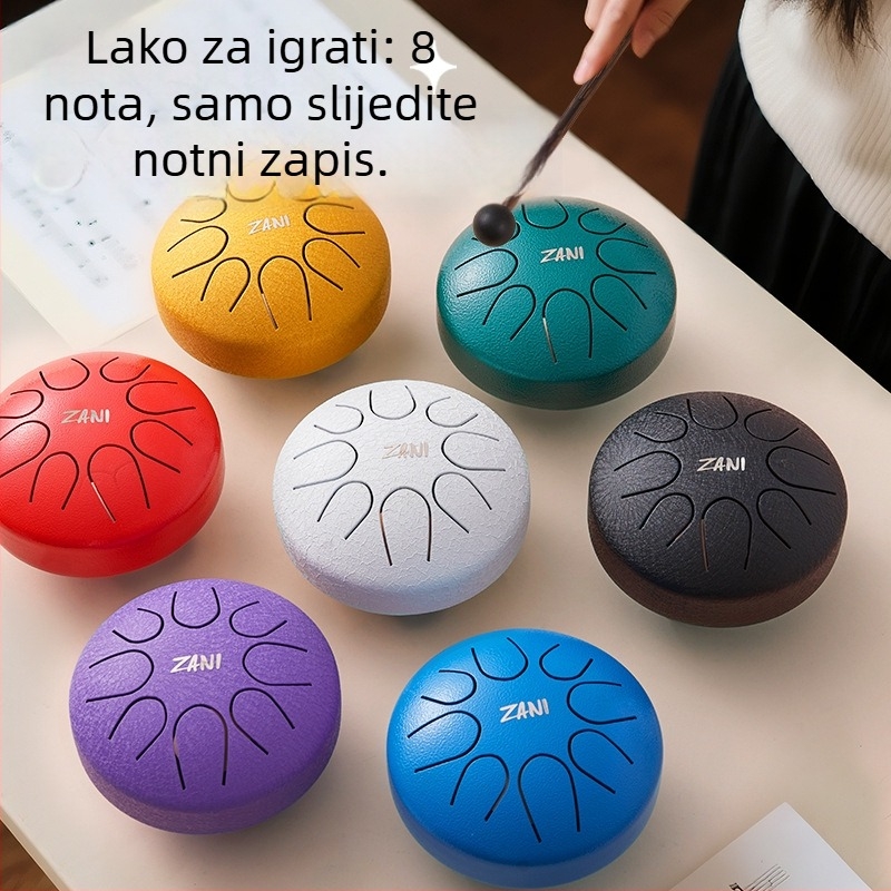 Tamburin Zani, Materijal: Drugo; Pakiranje: Papirnata kutija; Pogodno za glazbene instrumente.