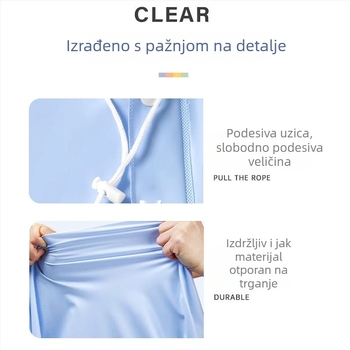 Duga kišna kabanica za vozače usluga dijeljenih prijevoza, potpuna zaštita od kiše, debela i povećana, unisex za odrasle, za motocikle i električne skutere