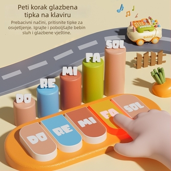 Dječja automobilska višefunkcionalna igračka s imitacijom telefona, s glazbom i pričama (Materijal: plastika; Napajanje: obične baterije; Dobna skupina: 4–6 godina; Funkcije: glazba/zvučni efekti)