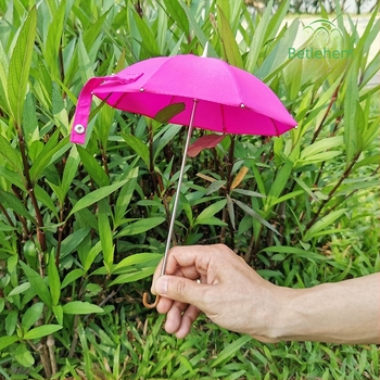 BJD Eva lutka kišobran - dugačak držak, parasol za igru u Lolita stilu, 8 rebara od legure, tkanina 210t, ručno otvaranje, ispis logotipa, prilagodljiva mogućnost