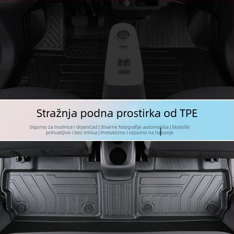 Changan TPE automobilske podne prostirke – model 2024, Lumin okružni gornji sloj i prostirka prtljažnika