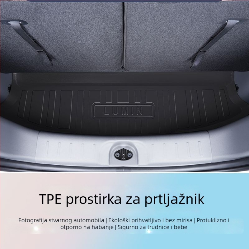 Changan TPE automobilske podne prostirke – model 2024, Lumin okružni gornji sloj i prostirka prtljažnika