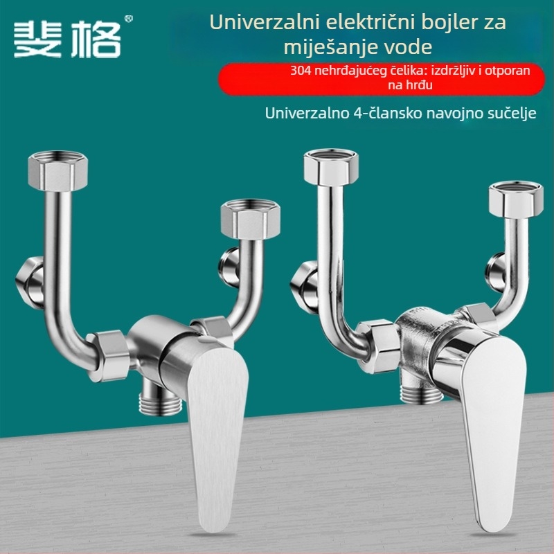 Feige U-oblik miješanja ventil za kupaonicu, model: U-oblik ventila, stil: moderni minimalizam