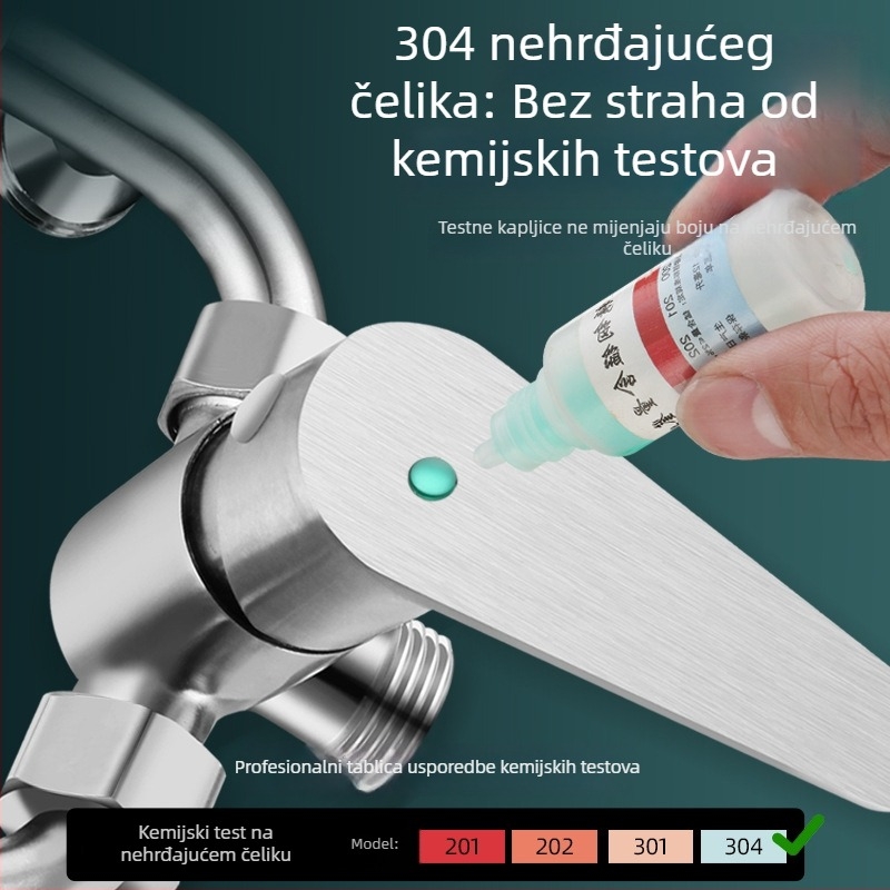 Feige U-oblik miješanja ventil za kupaonicu, model: U-oblik ventila, stil: moderni minimalizam